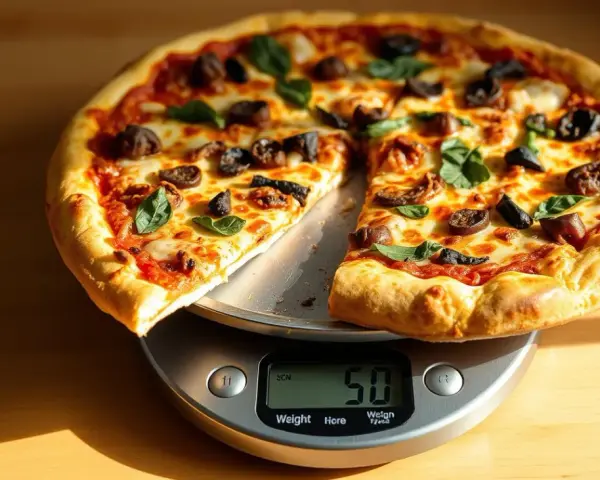 Ile waży pizza 40 cm? Zaskakujące różnice w wadze i dodatkach
