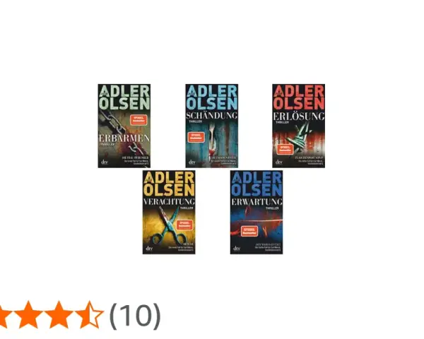 Jussi Adler-Olsen: Sonderdezernat Q Reihenfolge & alle Bücher
