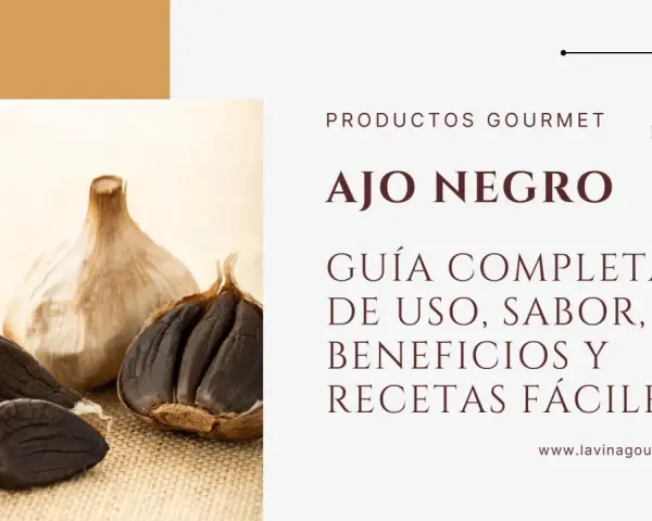 Ajo negro: descubre para qué sirve, su sabor, beneficios y recetas fáciles. Una guía completa de productos gourmet.