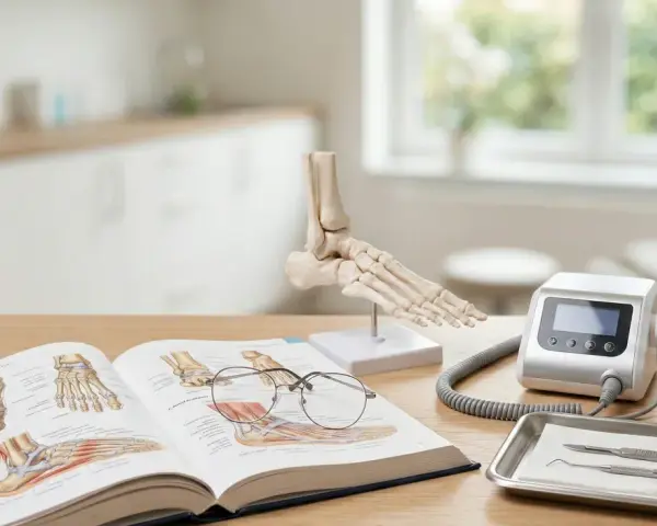Anatomia stopy, okulary i frezarka – to wszystko przyda się, gdy chcesz wiedzieć, jak zostać podologiem.