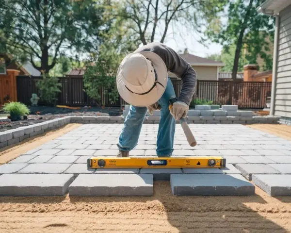 Jak wyrównać teren pod kostkę, aby uniknąć problemów z nawierzchnią