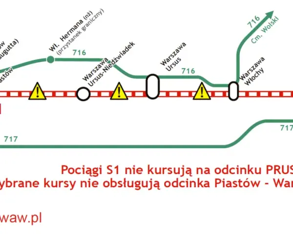 SKM S1 Warszawa Zachodnia: Z którego peronu odjeżdża? Sprawdź!