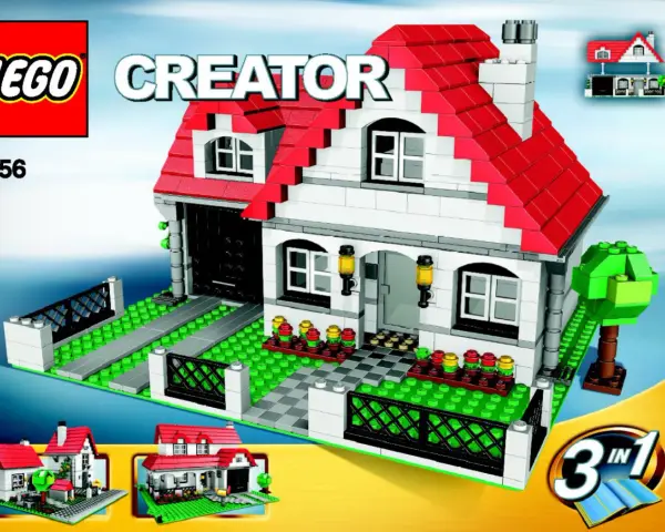 Jak zbudować dom z klocków LEGO - prosta instrukcja krok po kroku