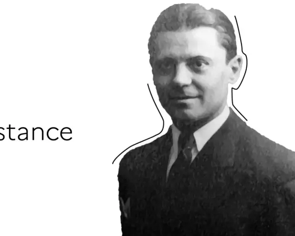 Portrait de Jean Moulin, figure emblématique de la Résistance, dont la mort fut un sacrifice pour la France.