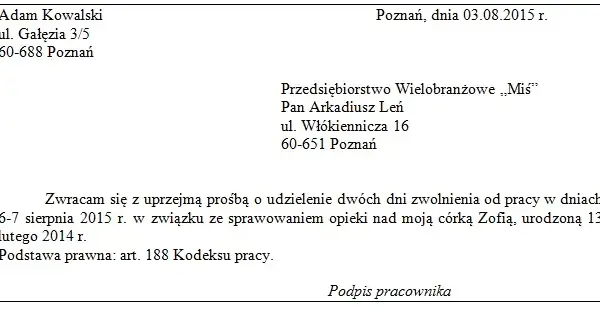 Zwolnienie na dziecko z weekendem czy bez? Sprawdź, co musisz wiedzieć