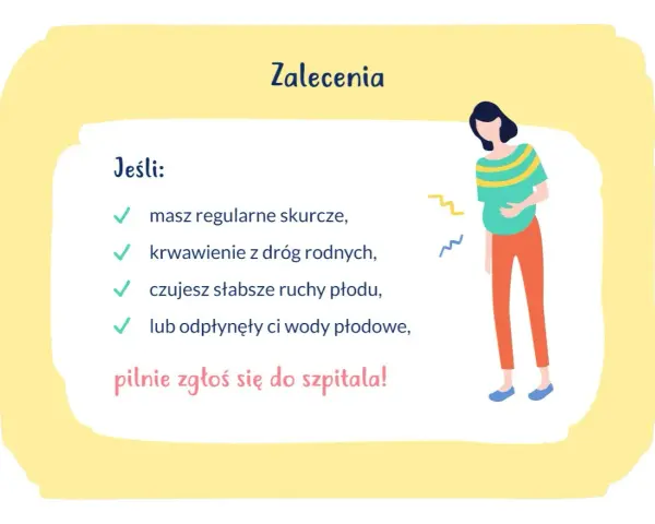 39 tc: Objawy porodu? Twoja checklista i kiedy jechać do szpitala