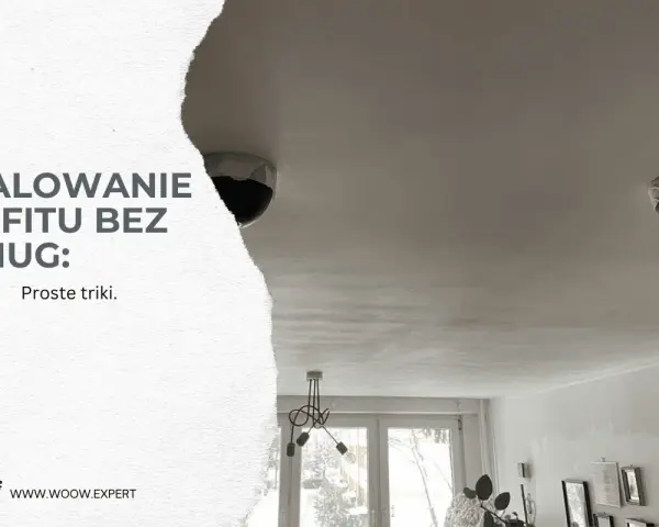 Malowanie sufitu bez smug: proste triki. Dowiedz się, jak pomalować poddasze, by efekt był idealny.