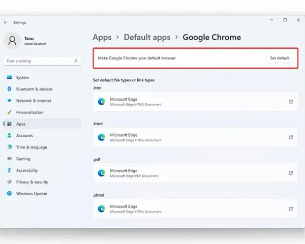Ustaw domyślną przeglądarkę w Windows 11: Koniec z Edge?