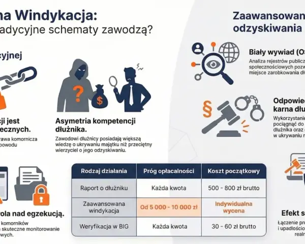 Skuteczna windykacja: bariery tradycyjnych metod, jak 50% nieskutecznych egzekucji, oraz zaawansowane strategie, by uniknąć greenwashingu.