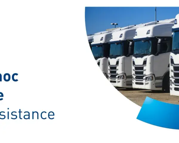 PZU Pomoc w Drodze: białe ciężarówki gotowe do akcji. Zapewniamy niezawodny truck assistance.