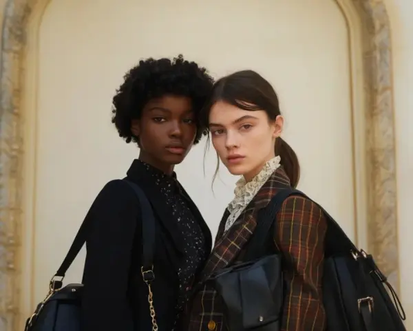 Dos mujeres con estilo old money, listas para un verano elegante.