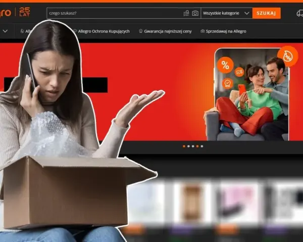 Zirytowana klientka dzwoni w sprawie problematycznego zakupu. Zastanawia się, ile czasu na rozpatrzenie reklamacji ma Allegro.