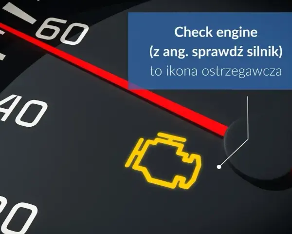 Kontrolka "Check engine" świeci, silnik pracuje, ale auto po wrzuceniu biegu nie jedzie.