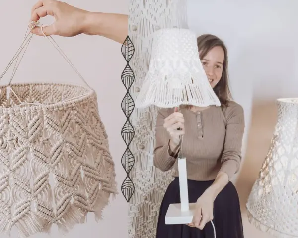 Abażur ze sznurka krok po kroku: Stwórz lampę DIY!