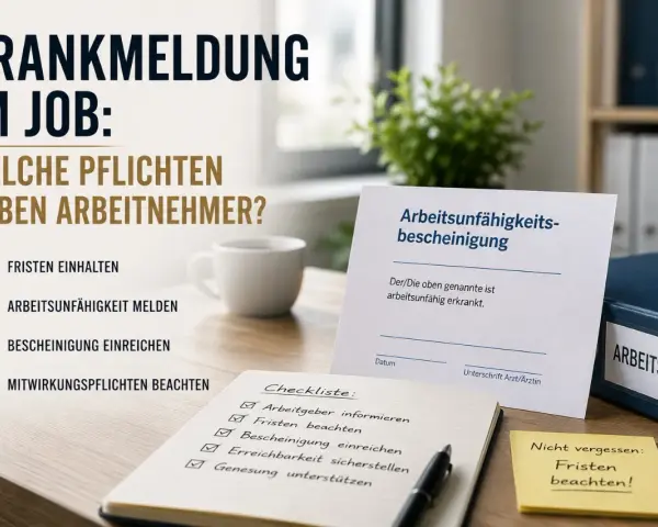 Krankmeldung im Job: Was Arbeitnehmer wissen müssen. Ab wann brauche ich eine Krankmeldung? Wichtige Fristen und Pflichten.