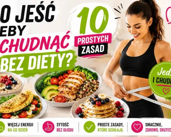 Co jeść, żeby schudnąć bez diety? 10 prostych zasad. Zdrowe posiłki: owsianka, omlet, kurczak z warzywami, naleśniki. Jedz i chudnij!