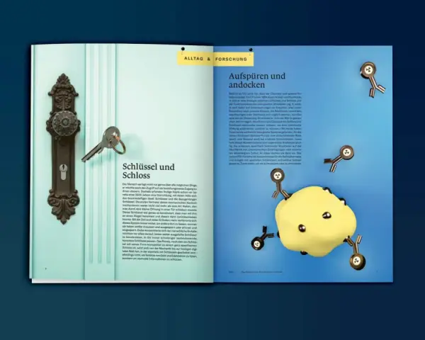 Ein Schlüssel passt perfekt in ein antikes Schloss. Das Schlüssel-Schloss-Prinzip erklärt, wie Moleküle andocken.