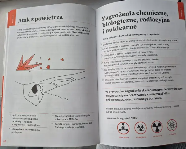 Instrukcja reagowania na zagrożenia. Czy w Gdańsku jest bezpiecznie? Dowiedz się, jak chronić się przed atakami z powietrza i zagrożeniami chemicznymi, biologicznymi, radiacyjnymi i nuklearnymi.