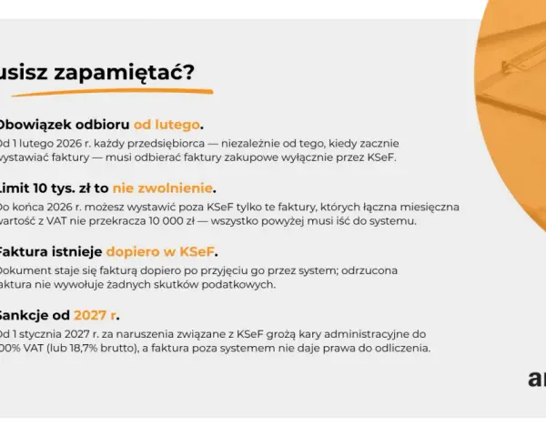 KSeF: Obowiązkowe e-faktury od kiedy? Daty, kary, korzyści dla firm