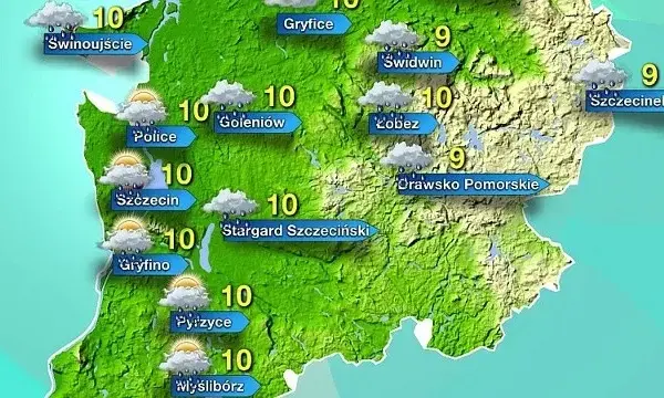 Ile stopni Szczecin? Sprawdź aktualną temperaturę i prognozę pogody