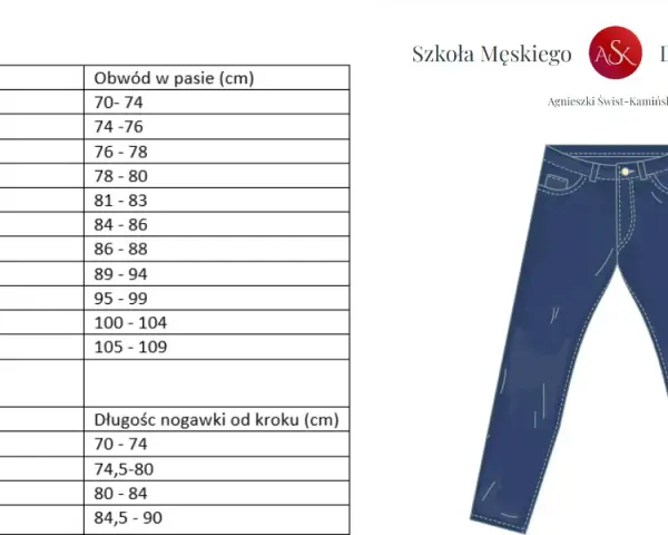 Rozmiar 48 męski spodnie – jak dobrać idealne wymiary i marki
