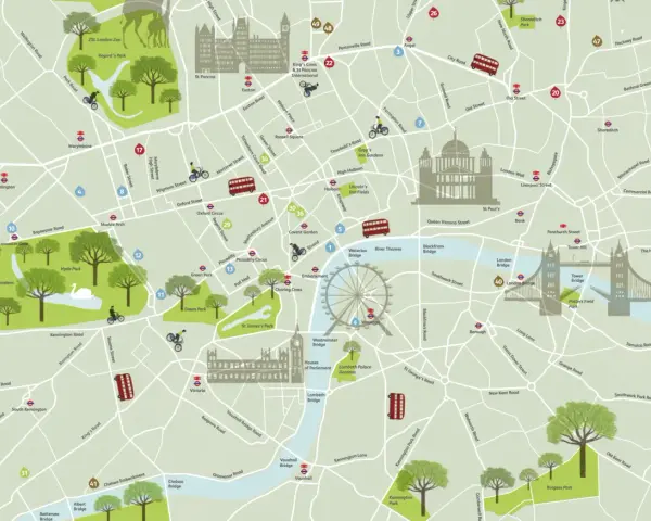 Mappa Londra: Attrazioni, Itinerari e Consigli per Visitare la Città