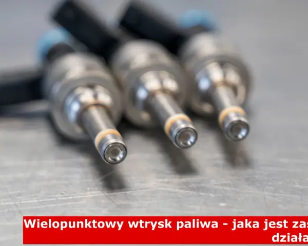 Trzy wtryskiwacze paliwa do silnika MPI, kluczowe dla precyzyjnego dawkowania paliwa i optymalnej pracy jednostki napędowej.