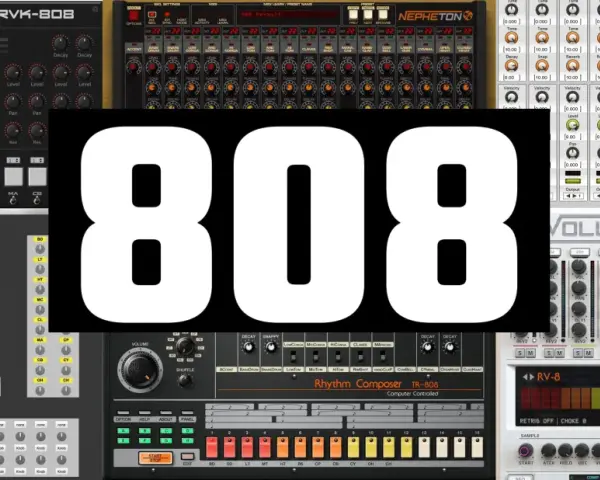 Kollektion von virtuellen Instrumenten, die den legendären 808-Sound emulieren. Hier gibt es einen free 808 vst zum Download.