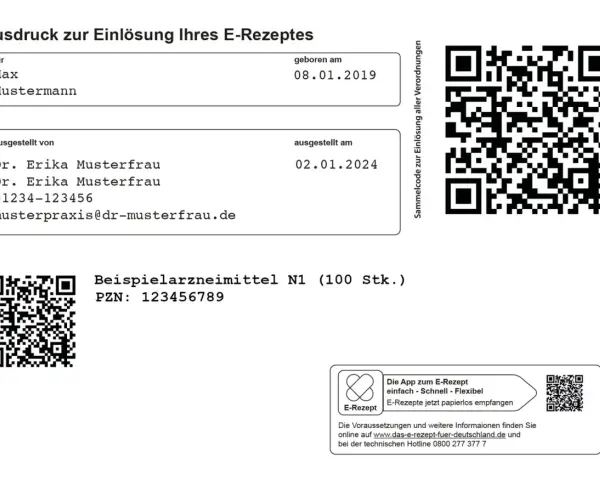 Kassenrezept Muster: So vermeiden Sie Fehler beim Ausfüllen