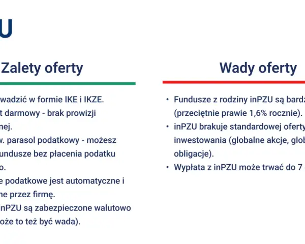 Zalety i wady funduszy inPZU. Czy warto inwestować w fundusze inwestycyjne? Sprawdź!