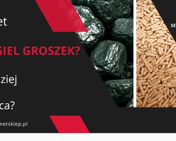 Pellet czy węgiel groszek? Sprawdź, co bardziej się opłaca, analizując cenę pelletu 2026.