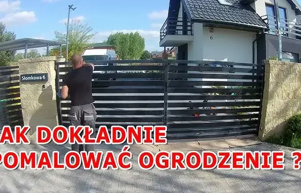 Jak skutecznie pomalować ocynkowane ogrodzenie, aby uniknąć problemów