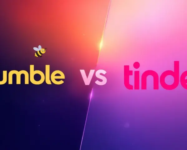 Bumble vs Tinder. Która aplikacja randkowa wygra? Pszczółka Bumble kontra czerwone serce Tindera.