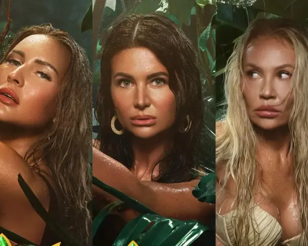 Trzy kobiety w dżungli, wyglądające jak krolowe przetrwania 3.