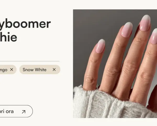 Unghie effetto baby boomer, un classico intramontabile. Scopri il significato di questo stile.