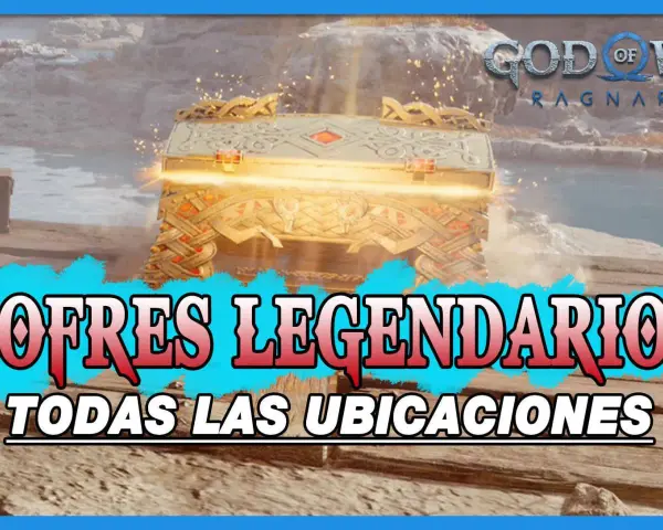 Un cofre legendario de God of War Ragnarök brilla con tesoros. ¡Descubre todas las ubicaciones para encontrarlos!