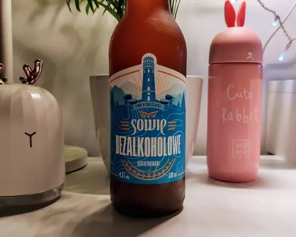 Szukasz idealne piwo na wesele? Oto bezalkoholowe piwo "Sowie" z motywem latarni morskiej. Idealne dla wszystkich gości!
