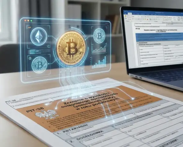 Rozliczenie kryptowalut 2026: PIT-38, DAC8 i koniec anonimowości