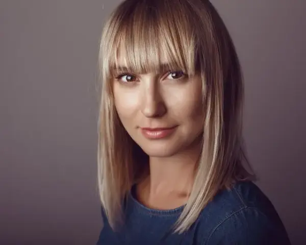 Long Bob mit Pony: Volumen für feines Haar Mein Friseur-Tipp