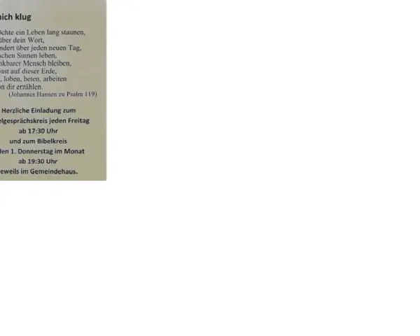 Gedicht über Gottes Wort, inspiriert von Psalm 119, lädt zum Bibelgespräch ein.