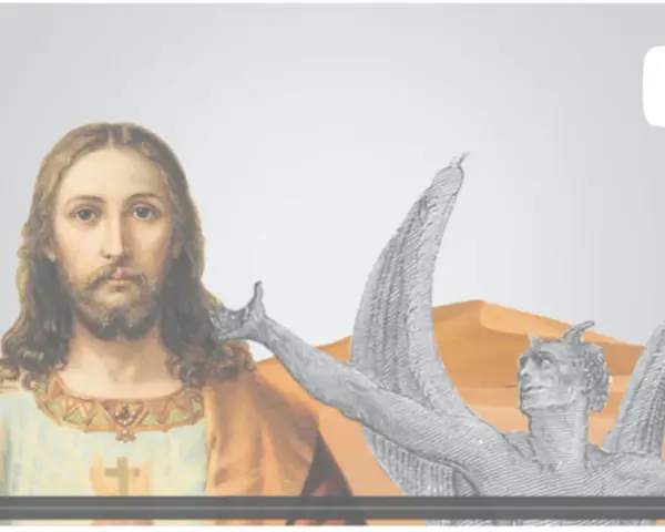 Jesus und der Teufel in der Wüste. Was bedeutet fasten? Ein Video erklärt es.
