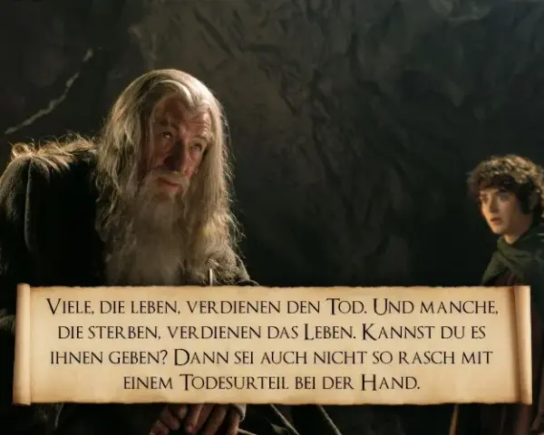 Herr der Ringe Zitate: Die Weisheit Mittelerdes für Ihren Alltag