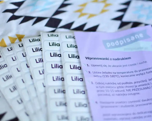 Ubranka do przedszkola: jak podpisać, by nigdy się nie gubiły?