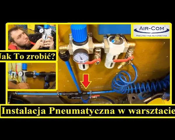Instalacja pneumatyczna w warsztacie: Jak zbudować i uniknąć błędów?