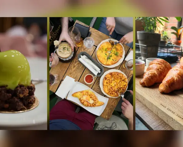 Pyszne ciasto, gruzińskie chaczapuri i chrupiące croissanty. Idealne miejsce, gdzie zjeść dobry obiad Bielsko Biała.