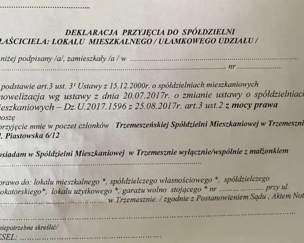 Członkostwo w spółdzielni mieszkaniowej: Obowiązek czy Twój wybór?