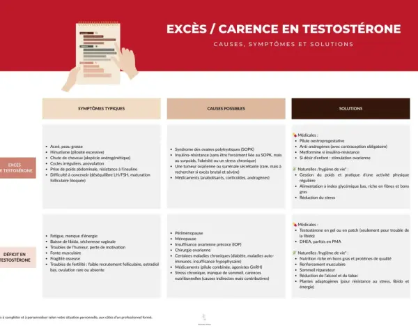 Excès/carence en testostérone : causes, symptômes et solutions. Un déficit peut entraîner une baisse de libido.