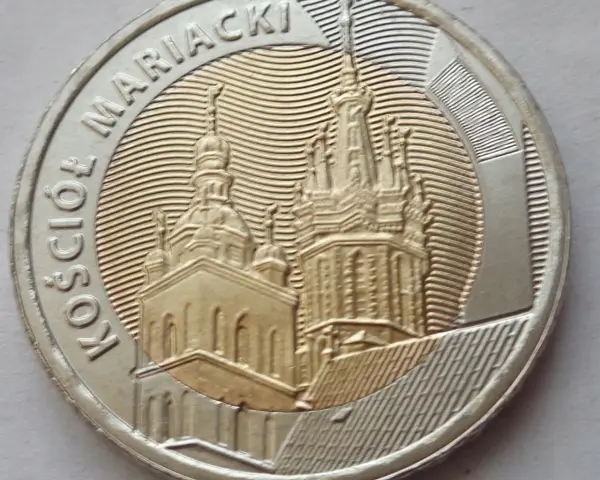 Moneta 5 zł z Kościołem Mariackim: Płać czy kolekcjonuj? Wartość!