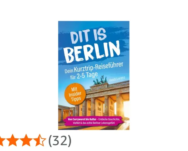 Reiseführer "Dit is Berlin" mit Brandenburger Tor. Entdecke die besten **things to do in Berlin** für deinen Kurztrip!