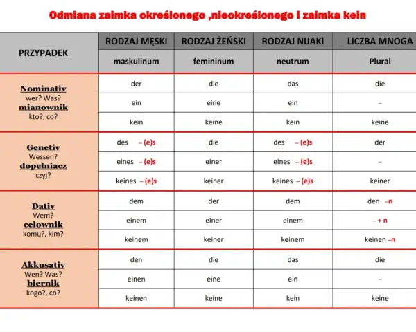 Niemieckie zaimki dzierżawcze: Opanuj odmianę i unikaj błędów!